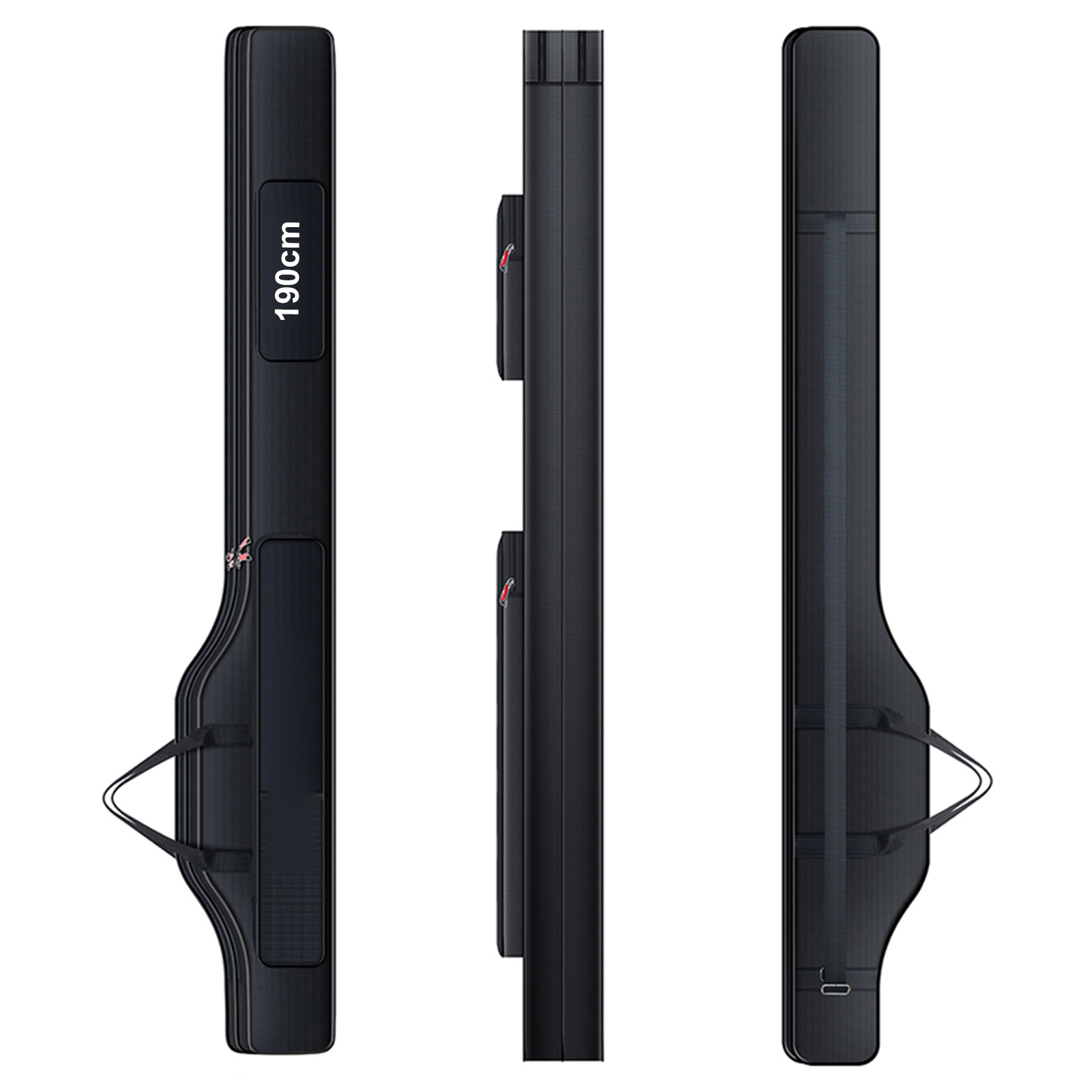 Fish Finder Case - กระเป๋าตกปลาแบบพับได้ ขนาด 80-210 ซม. กระเป๋าใส่รอก คันเบ็ด