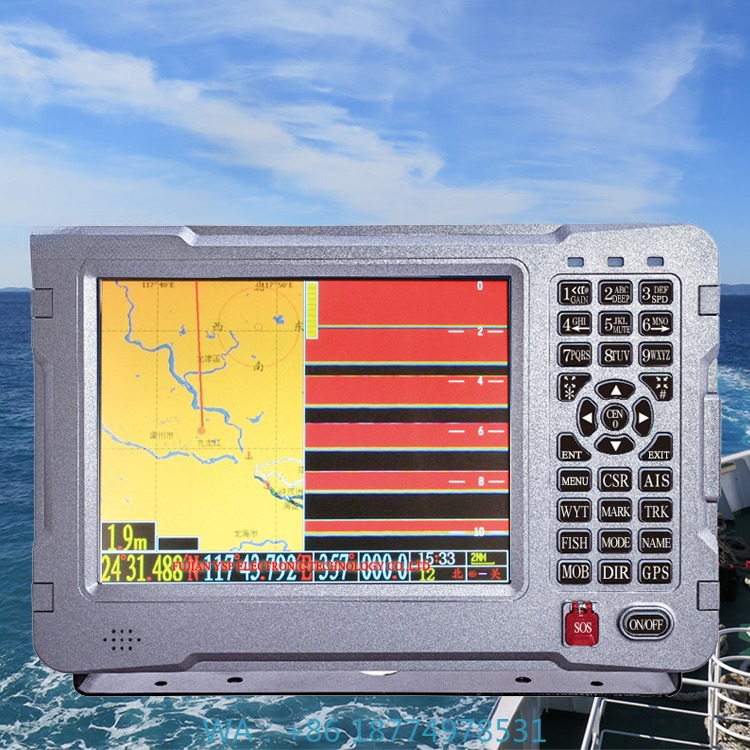 Fishing Gps - เครื่องนำทางปลาแบบคอมโบ วัดความลึก ค้นหาปลา ระบบ GPS ใต้น้ำสำหรับการเดินเรือ