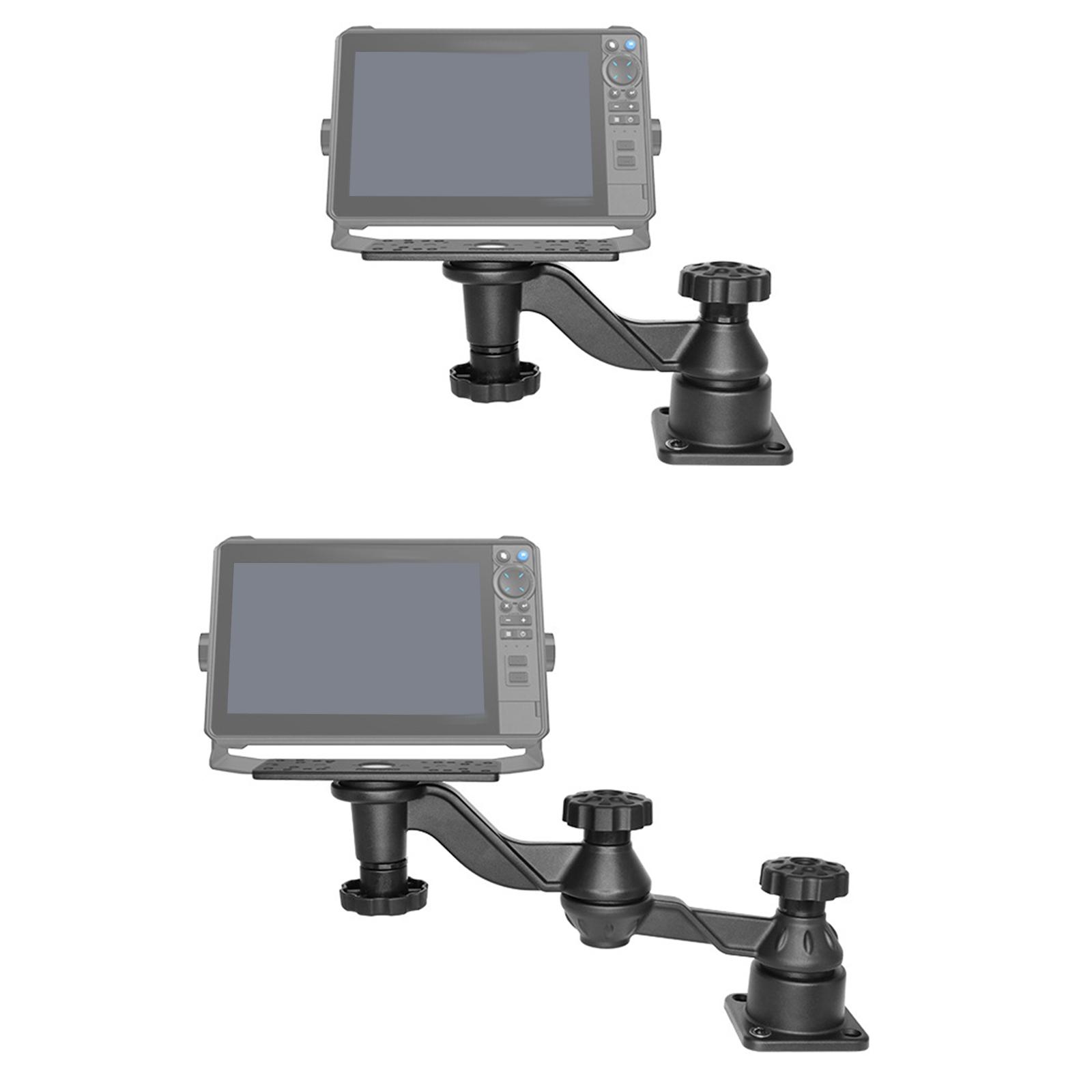 Fish Finder Mount - ขาตั้งเครื่องหาปลาแบบพรีเมียม ใช้งานง่าย แข็งแรงทนทาน พร้อมแขนหมุนแนวนอน