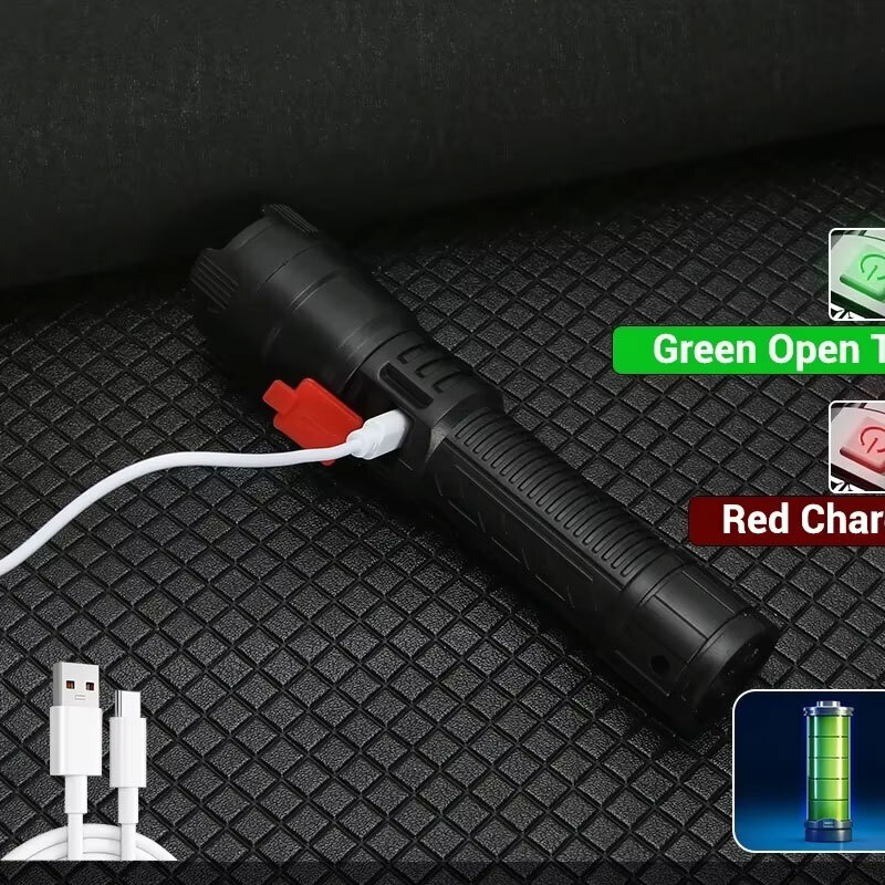 ไฟฉาย LED กำลังสูง 2000LM ไฟฉา - Fishing Light บทวิจารณ์และราคา