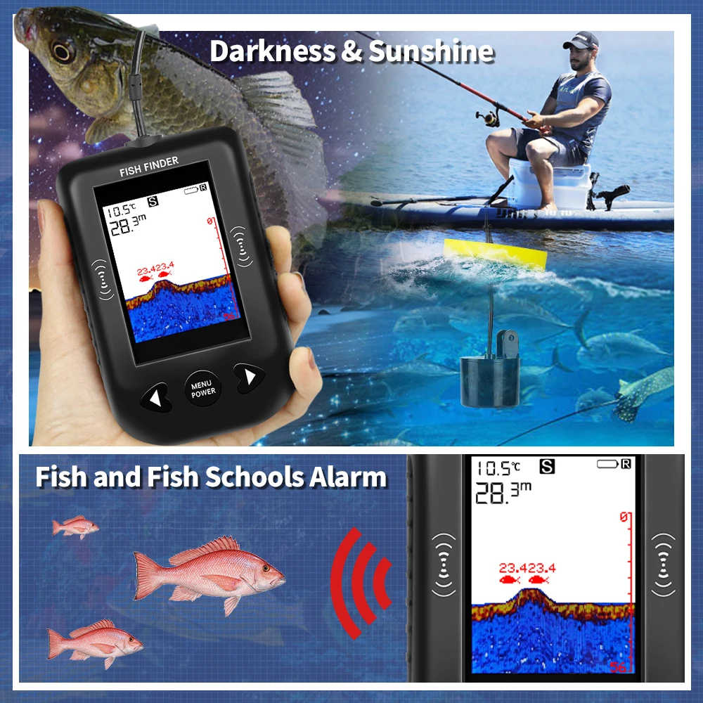 เครื่องหาปลา Erchang XF03 45 อ - Fish Finder Portable บทวิจารณ์และราคา