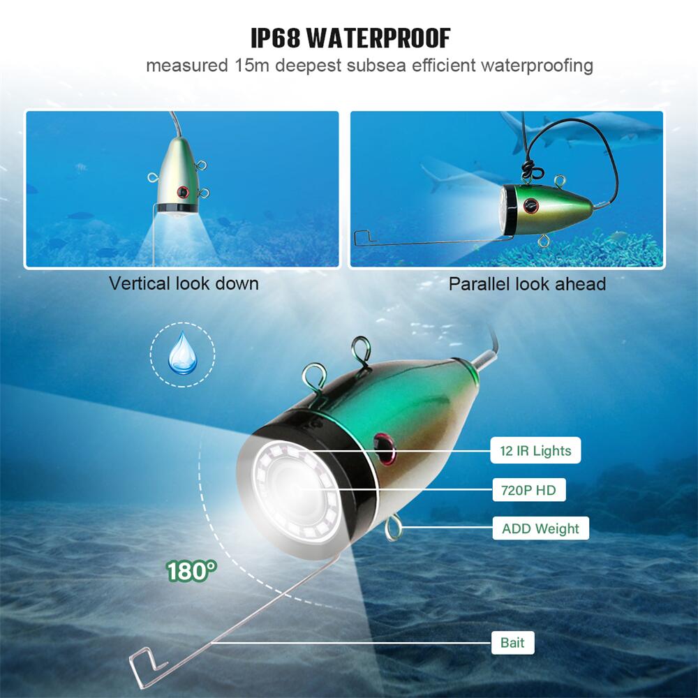 กล้องถ่ายภาพใต้น้ำสำหรับตกปลา  - Fish Finder Portable บทวิจารณ์และราคา