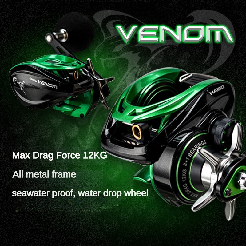 HAIBO VENOM Anti-น้ำเค็มตกปลา  - Kastking Reel Zephyr บทวิจารณ์และราคา