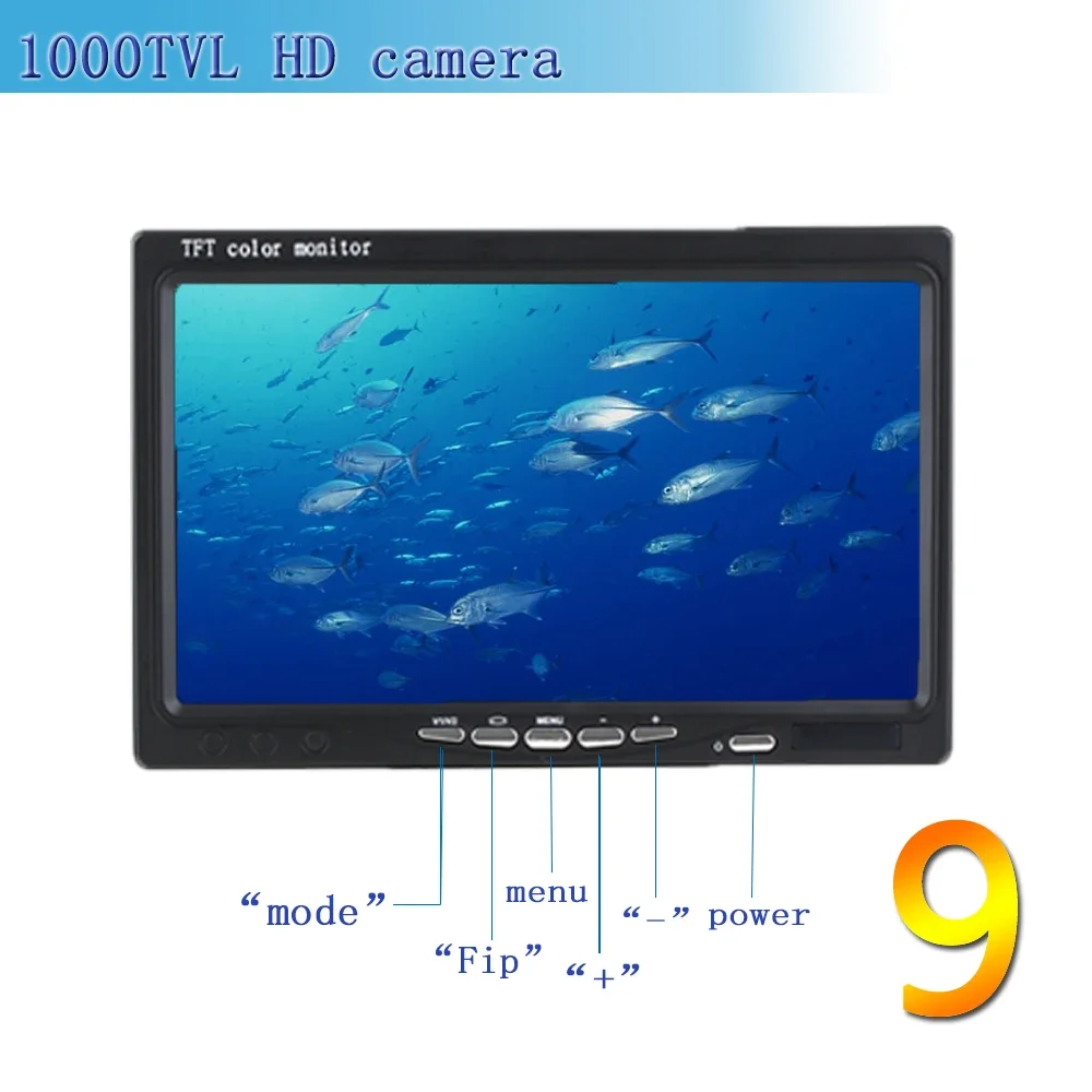 กล้องหาปลา F08A 9 นิ้ว กล้องตก - Underwater Camera บทวิจารณ์และราคา
